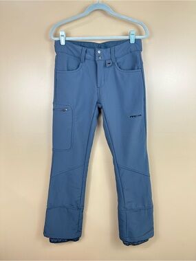 Arctix Sarah Ski Snow Pants Womens XS Steel Gray 5K Fleece Lined Gorpcore